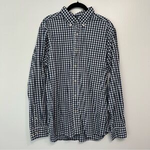 Sonoma Checkered Casual Button Down Shirt Sz Large